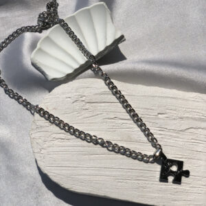 puzzle chunky pendant