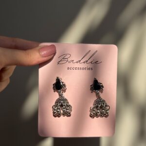 meher jhumki (black)