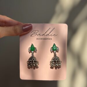 meher jhumki (black)