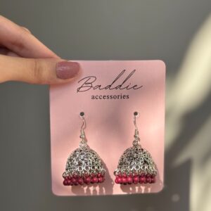 chandni jhumki (light pink)