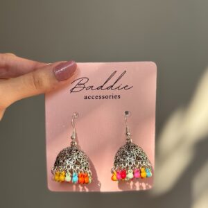chandni jhumki (light pink)