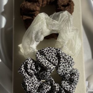 neutral scrunchie set