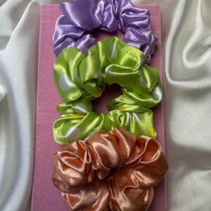 bubble scrunchie set